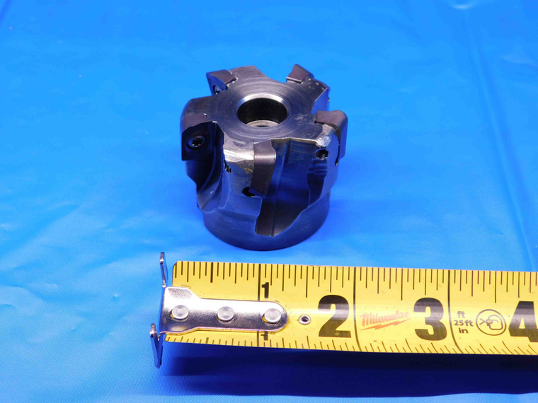 ISCAR 2" O.D. FACE MILL F90A-D2.00-.75-M 3/4 PILOT 5/16 KEY HOLDS 5 INSERTS 2.0 - BR7289CB4