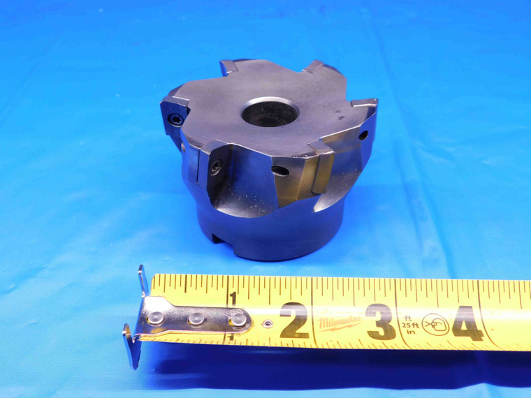 DAPRA 3" O.D. FACE MILL SSSM3000-1000-R55-6 1" PILOT 3/8 KEY HOLDS 6 INSERTS 3.0 - BR7298CB4