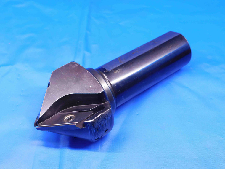 SOWA 46.9mm DIA. CHAMFERING INDEXABLE END MILL CSC05031R-45 32mm SHANK 2 FL 46.9 - BR7307CB4