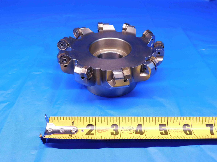 TUNGALOY 5" O.D. 45 DEG FACE MILL TASN13U5.00B1.50R10 1 1/2 PILOT 10 POCKETS 5.0 - BR7355BM4