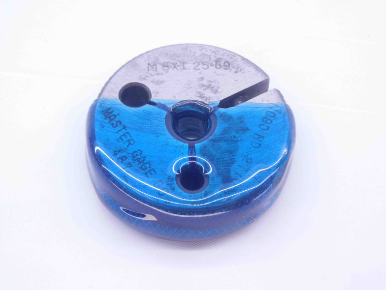 M8 X 1.25 6g METRIC SPECIAL THREAD RING GAGE 8 NO GO ONLY P.D. = .2770 CHECK - DW31663LVR