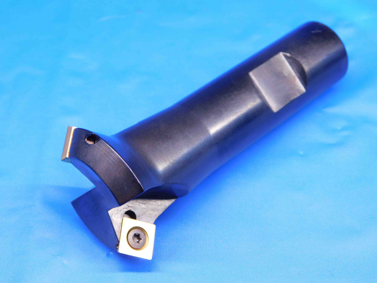 KENNAMETAL 0.95 DIA. CHAMFER INDEXABLE END MILL KIPR095SD2645 3/4 SHANK 2 FL .95 - BR7462AX4