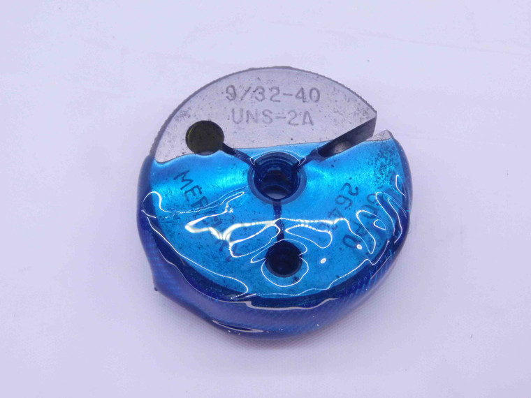 9/32 40 UNS 2A THREAD RING GAGE .2812 GO ONLY P.D. = .2641 INSPECTION CHECK - DW31697CC4