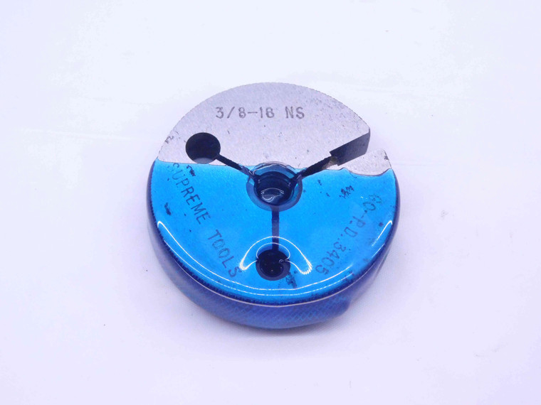 3/8 16 NS SPECIAL THREAD RING GAGE .375 .3750 GO ONLY P.D. = .3405 INSPECTION - DW31752LVR