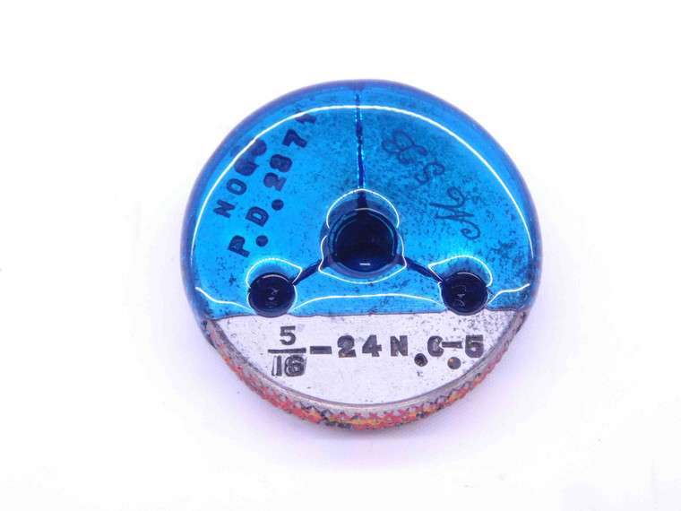 5/16 24 NC 5 THREAD RING GAGE .3125 NO GO ONLY P.D. = .2871 UNC-5 INSPECTION - DW31785CB4