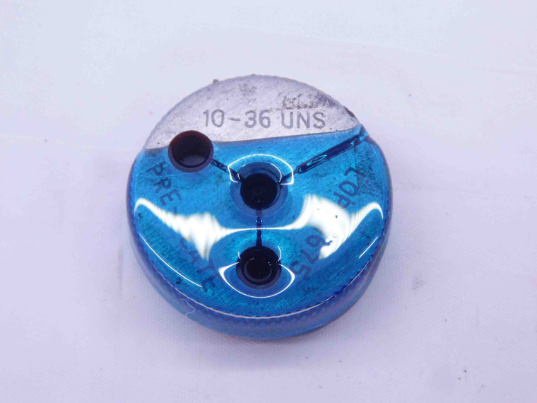 10 36 UNS PREPLATE THREAD RING GAGE #10 .190 .1900 NO GO ONLY P.D. = .1675 CHECK - DW31825CA4