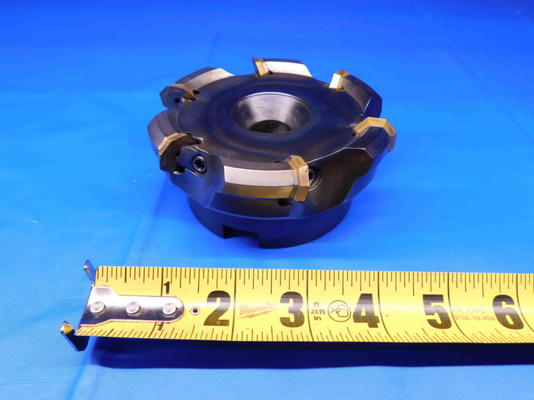 SECO 3 15/16 O.D. FACE MILL R220.43-04.00-07W 1 1/2 PILOT HOLDS 6 INSERTS CNC - BR7647CE4