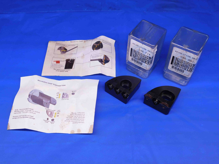 AMEC C46-FIX & C46-ADJ R46 SERIES INDEXABLE DRILL CARTRIDGES OP-05T308- INSERTS - BR7709CE4