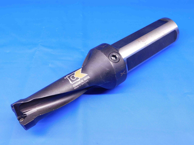 KENNAMETAL 1" O.D. INDEXABLE INSERT DRILL DFT0938R2SSF125 1 1/4 SHANK 2 FL 1.0 - BR7737CE4