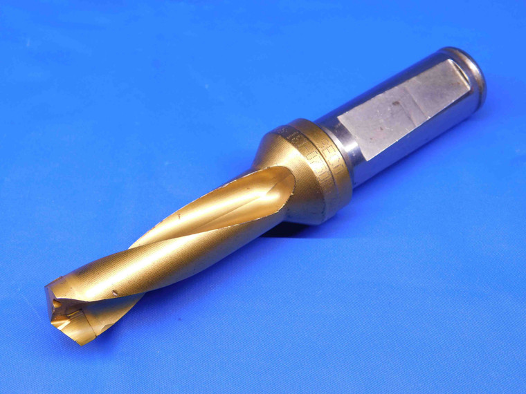 SECO 19/32 O.D. TiN CARBIDE TIPPED COOLANT DRILL BIT SD30-05938-181-0750R5 19mm - BR7743CE4