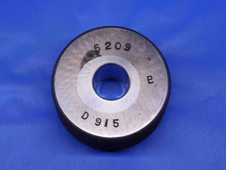 .5209 MASTER PLAIN BORE RING GAGE .5313 -.0104 UNDERSIZE 17/32 13.231 mm CHECK - BR7794BR4
