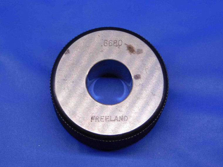 .6680 MASTER PLAIN BORE RING GAGE .6719 -.0039 OVERSIZE 43/64 17 mm .668 CHECK - BR7815BR4
