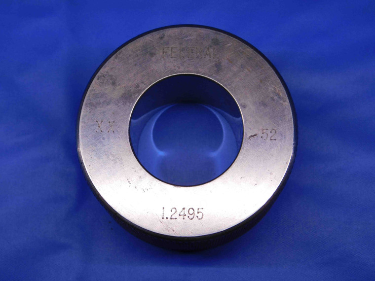 1.2495 CL XX MASTER PLAIN BORE RING GAGE 1.2500 -.0005 UNDERSIZE 1 1/4 31.737 mm - BR7860BR4