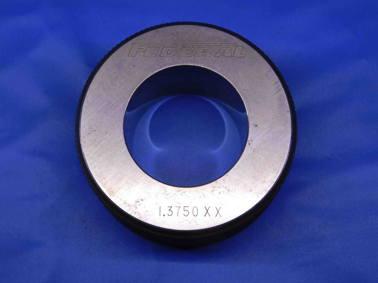 1.3750 CLASS XX MASTER PLAIN BORE RING GAGE ONSIZE 1 3/8 35 mm 1.375 INSPECTION - BR7862BR4