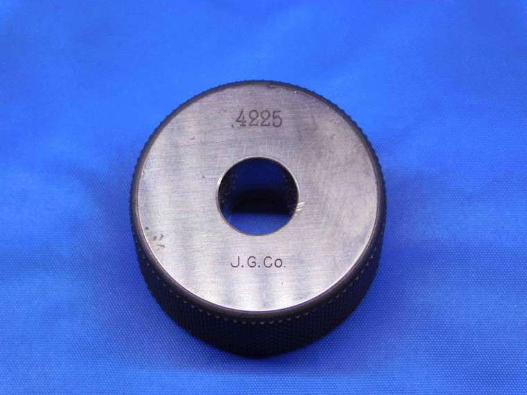 .4225 MASTER PLAIN BORE RING GAGE .4219 +.0006 UNDERSIZE 27/64 10.732 mm CHECK - BR7897BR4