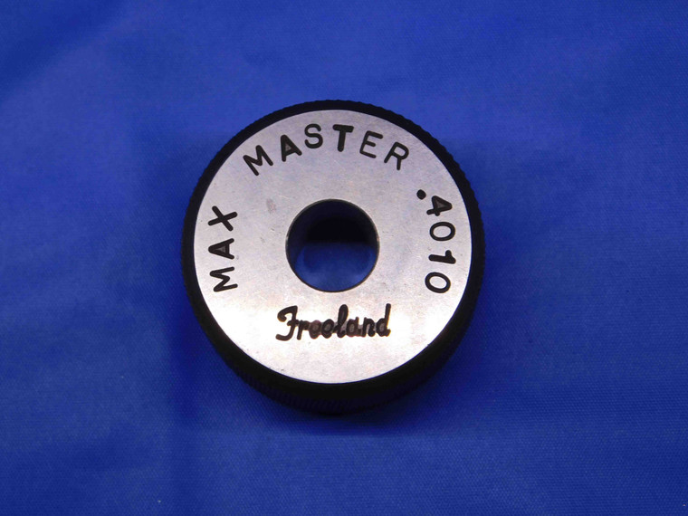 .4010 CL X MASTER PLAIN BORE RING GAGE .4063 -.0053 UNDERSIZE 13/32 10 mm .401 - BR7930BR4