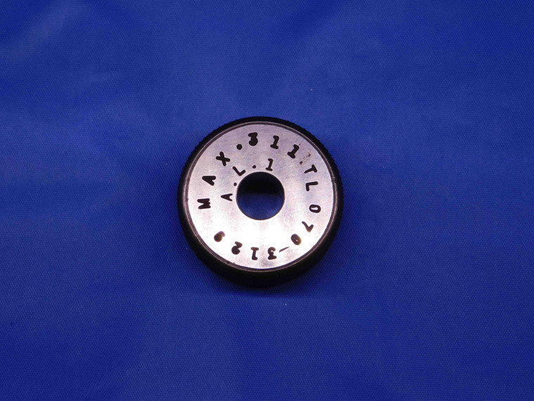 .3111 MASTER PLAIN BORE RING GAGE .3125 -.0014 UNDERSIZE 5/16 8 mm INSPECTION - BR7965BR4