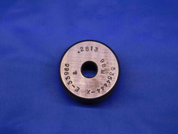 .2813 MASTER PLAIN BORE RING GAGE ONSIZE 9/32 7 mm INSPECTION CHECK TOOLING - BR7976BR4