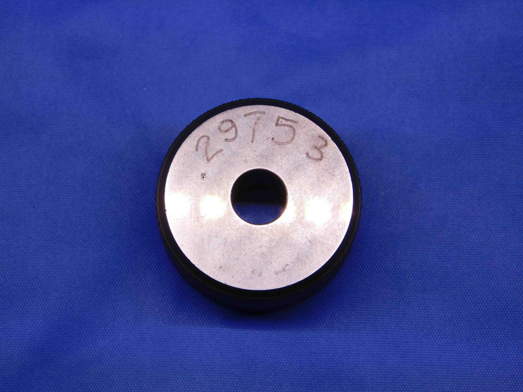.29753 MASTER PLAIN BORE RING GAGE .2969 +.0006 UNDERSIZE 19/64 7.557 mm CHECK - BR7986BR4