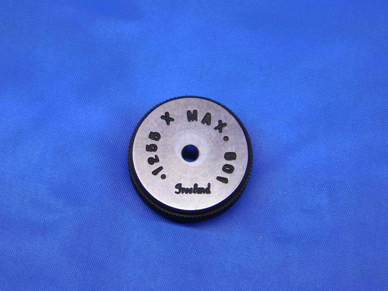.1255 CLASS X MASTER PLAIN BORE RING GAGE .1250 +.0005 OVERSIZE 1/8 3 mm CHECK - BR8027BR4