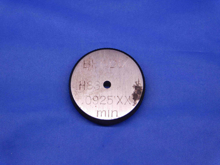 .0925 CLASS XX MASTER PLAIN BORE RING GAGE .0938 -.0013 UNDERSIZE 3/32 2.350 mm - BR8042BR4