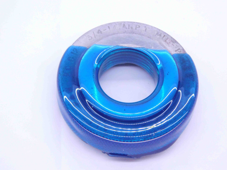 3/4 14 ANPT L1 L3 MASTER PIPE THREAD RING GAGE .75 NPT REFERENCE SETTING - DW31956OB4