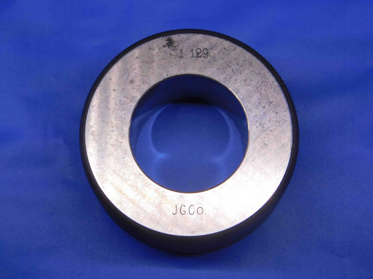 1.1290 MASTER PLAIN BORE RING GAGE 1.1250 +.0040 OVERSIZE 1 1/8 28.677 mm 1.129 - BR8076BR4