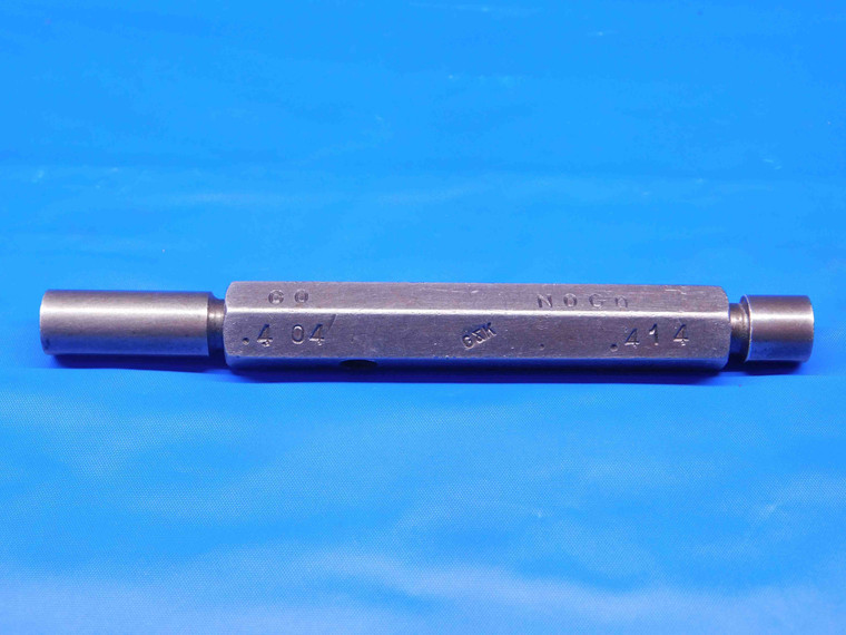 .4040 & .4140 PIN PLUG GAGE GO NO GO .4063 -.0023 13/32 10.262 mm .404 .414 - BR8132BR4