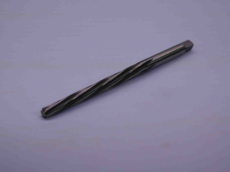 LSI #0 OD HSS TAPER PIN REAMER SPIRAL 6 FLUTE .1287 - .1638 MILLING MACHINING - MW0125BJ3