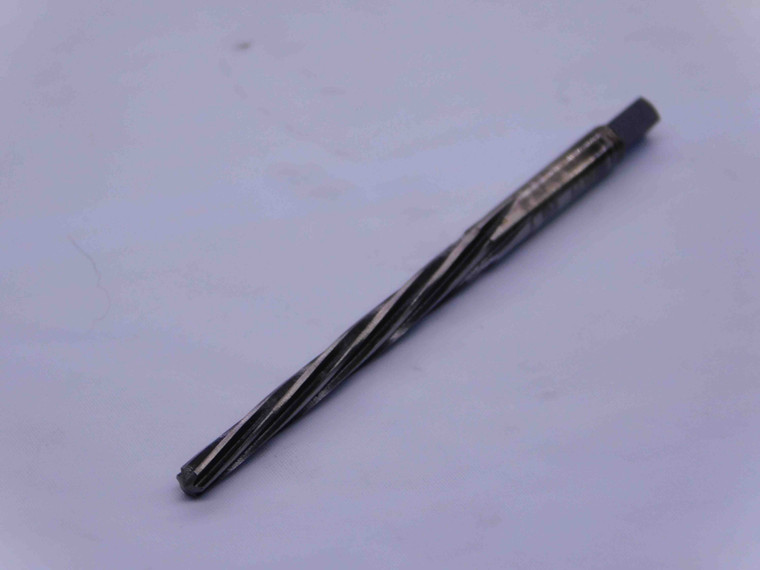 #2/0 O.D. HSS TAPER PIN REAMER SPIRAL 6 FLUTE .1137 - .1462 MILLING MACHINING - MW0126BJ3
