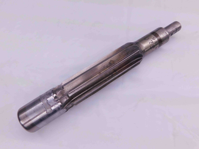 1" O.D. HSS PILOTED REAMER 8 FLUTE 1.0 1.0000 ONSIZE .988 PILOT DIAMETER CNC - MW0138BJ3