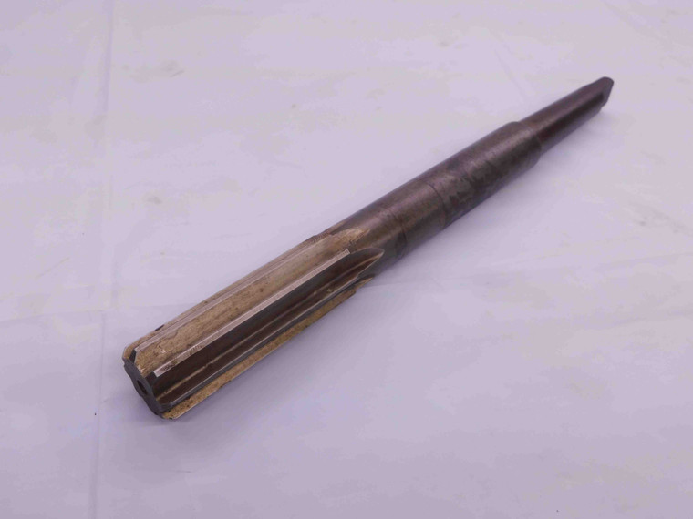 CLEVELAND 0.8999 OD HSS REAMER MT2 SHANK 8 FL .8999 .9063 -.0064 UNDERSIZE CNC - MW0191AL4
