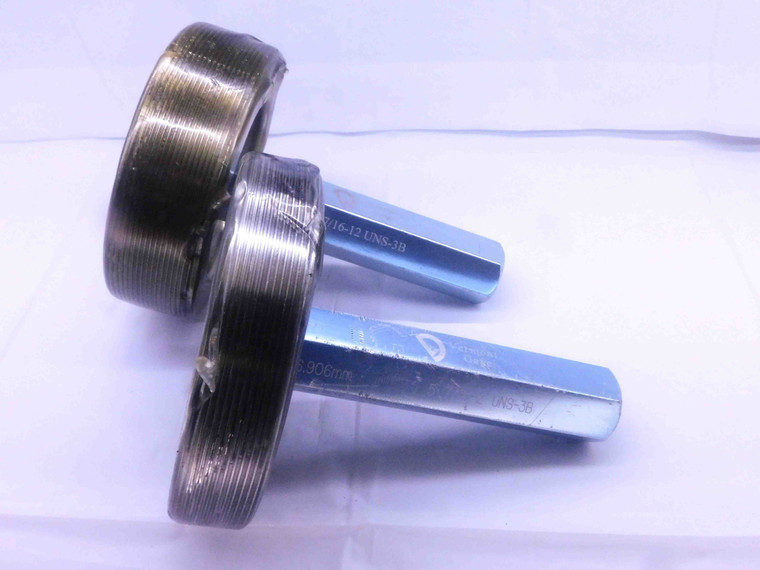 5 7/16 12 UNS 3B VERMONT THREAD PLUG GAGE 5.4375 GO NO GO PD'S = 5.3834 & 5.3900 - DW32318CF4