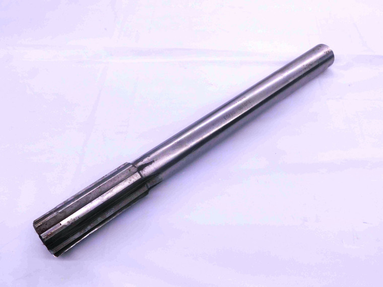 1.01 OD HSS CARBIDE TIPPED REAMER 8 FL 1.0100 1.0 1.0000 +.0100 OVERSIZE - MW0287BM4