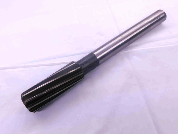 W&B 31/32 O.D. HSS CHUCKING REAMER SPIRAL 10 FLUTE .96875 .9688 .9687 ONSIZE - MW0396BM4