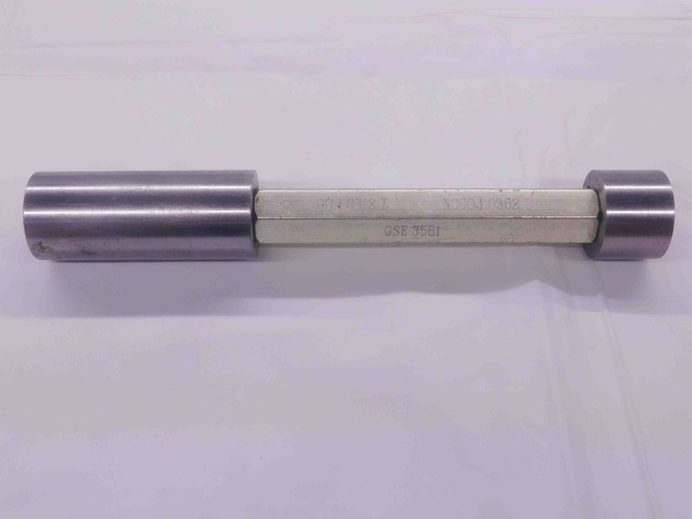 1.0312 & 1.0362 CL Z PIN PLUG GAGE GO NO GO 1.0313 -.0001 1 1/32 26 mm - MW0541CM4