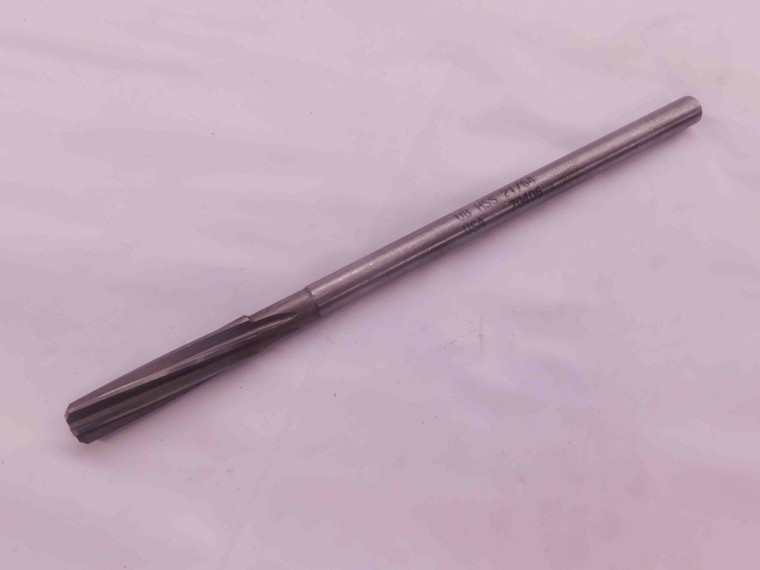 0.3281 OD HSS CHUCKING REAMER SPIRAL 6 FLUTE .3281 21/64 .3125 +.0156 OVERSIZE - MW0640BF4