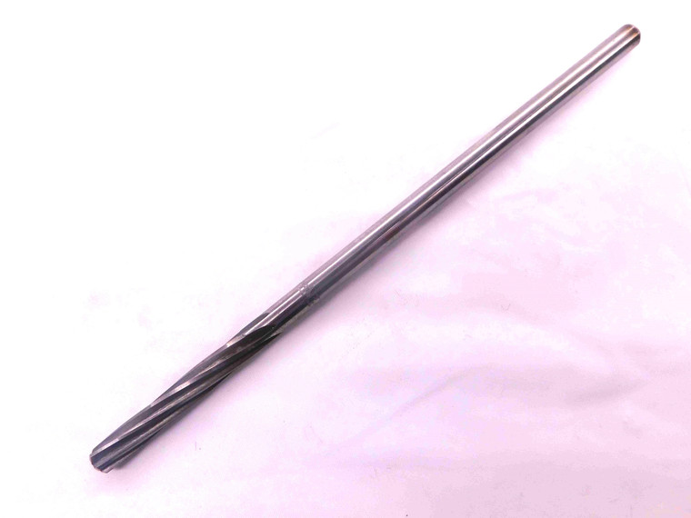0.2352 OD HSS REAMER SPIRAL 6 FL .2352 15/64 .2500 -.0148 UNDERSIZE 6 mm CNC - MW0704BF4