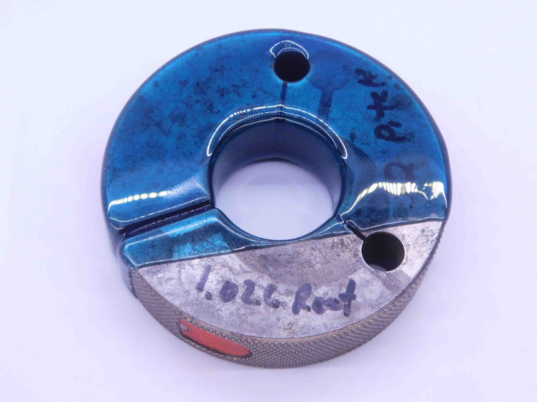 BUDGET 1 1/16 32 THREAD RING GAGE 1.0625 1 1/16"-32 GO ONLY INSPECTION CHECK - DW32474LVR