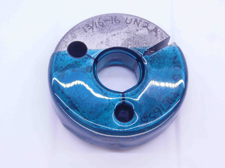 13/16 16 UN 2A VERMONT THREAD RING GAGE .8125 NO GO ONLY P.D. = .7655 CHECK - DW32659CD4