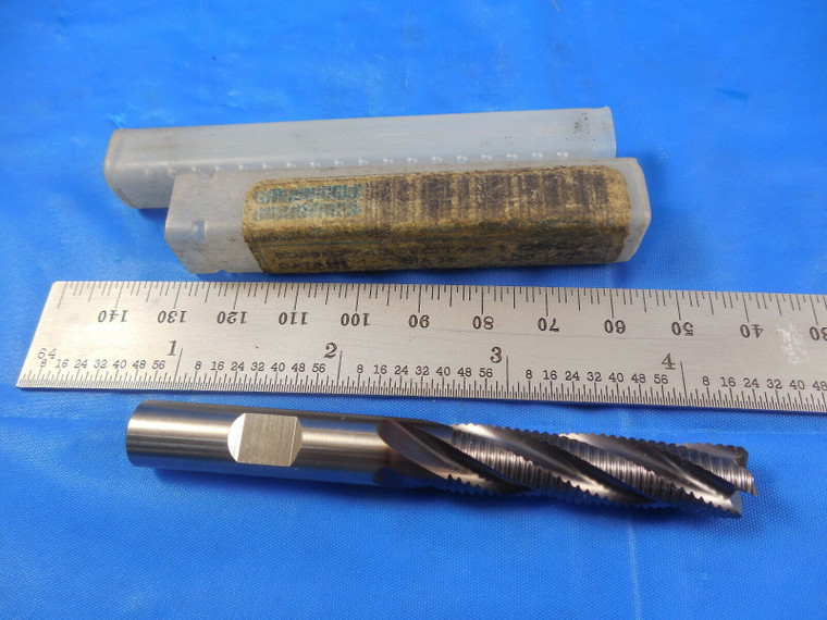 PUTNAM 3/8 DIA 1 9/16 LOC 3/8 SHANK 3 1/4 OAL 4 FLUTE CARBIDE END MILL CTR CUT