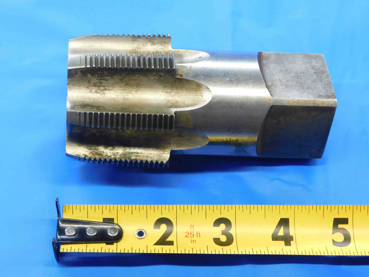 R & N 2" 11 1/2 NPTF HSG PIPE TAP 7 STRAIGHT FLUTE 2.0 CNC MILLING MACHINING - JC5302AX4