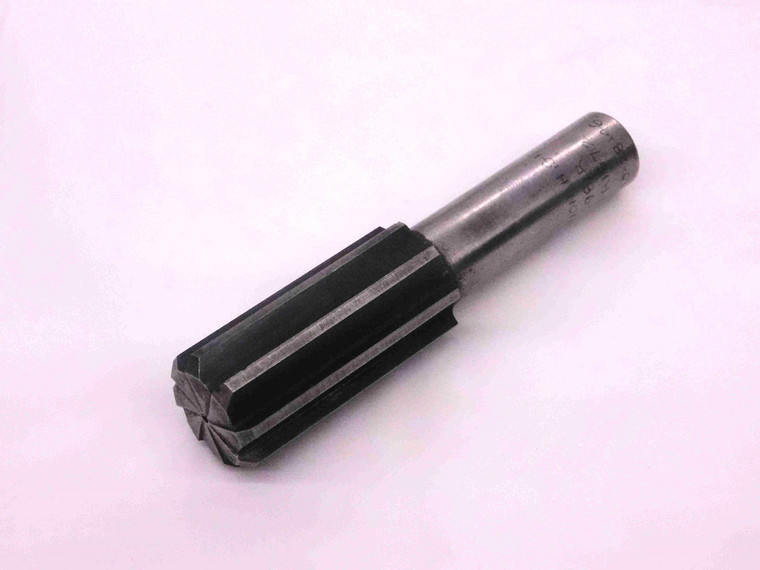 0.8906 O.D. HSS CHUCKING REAMER 8 FLUTE .8906 57/64 .8750 +.0156 OVERSIZE CNC - MW1120BT4