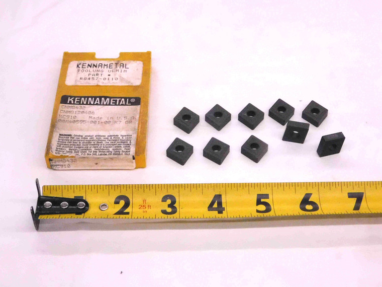 10pcs NEW KENNAMETAL CNMG432 KC910 CARBIDE INSERTS CNMG120408 INDEXABLE TOOLING - MW1445CM4