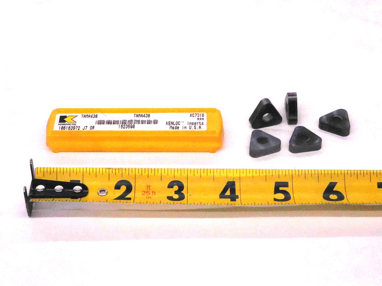 5pcs NEW KENNAMETAL TNMA438 KC7310 CARBIDE INSERTS KENLOC INDEXABLE TOOLING - MW1475CM4