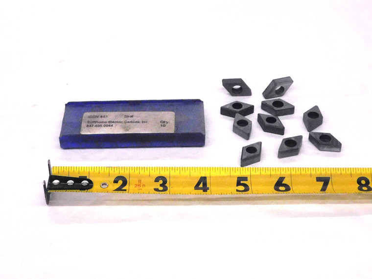 10pcs NEW SUMITOMO ELECTRIC IDSN 443 CARBIDE SEAT / SHIM INSERTS INDEXABLE CNC - MW1511CM4