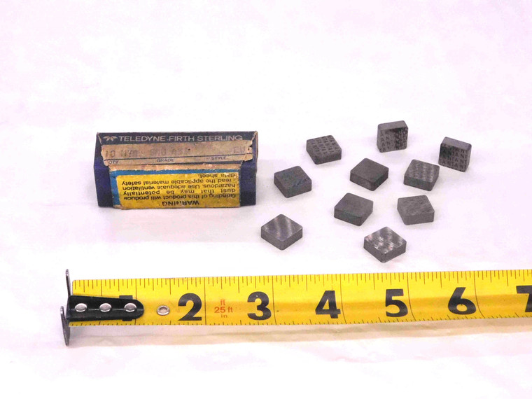 10pcs NEW TELEDYNE SNU 433 NTA CARBIDE TURNING INSERTS INDEXABLE TOOLING CNC - MW1543CM4