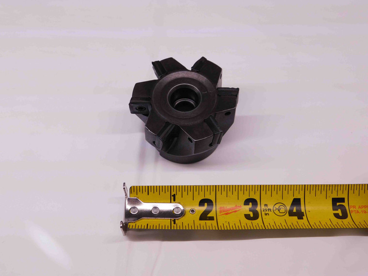 SECO 2 1/2 O.D. 90 DEG FACE MILL R220.99-02.50-12-6T 3/4 PILOT HOLDS 6 INSERTS - BR8510AL4