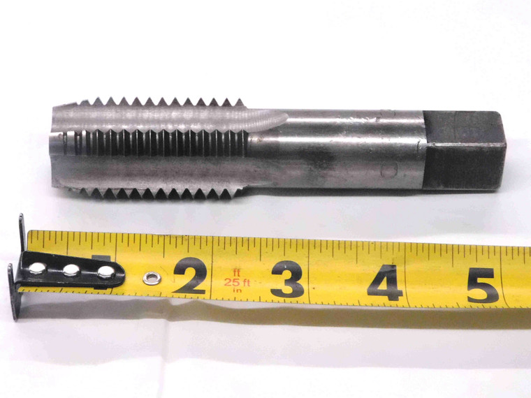 R & N CO. 1 1/8 7 D9 HSS PLUG TAP 4 STRAIGHT FLUTE 1.125 TOOLING MACHINING CNC - MW1561AX4