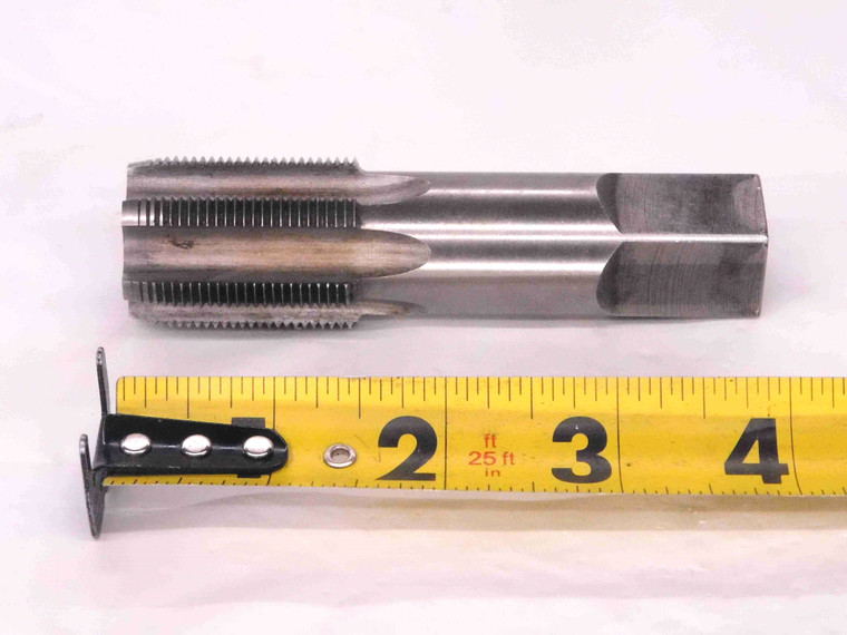 BATH 1 1/16 18 GH4 HSS PLUG TAP 6 STRAIGHT FLUTE 1.0625 TOOLING MACHINING CNC - MW1572AX4